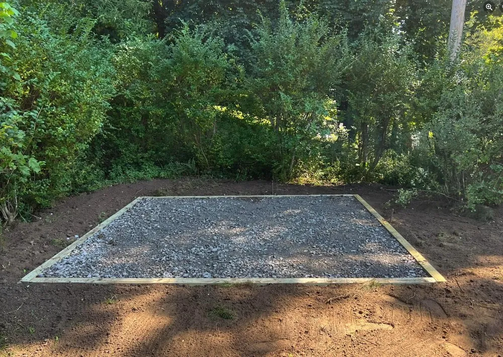 Professional yard cleanup service for residential properties in Clifton Springs, NY by OPP Excavating & Construction