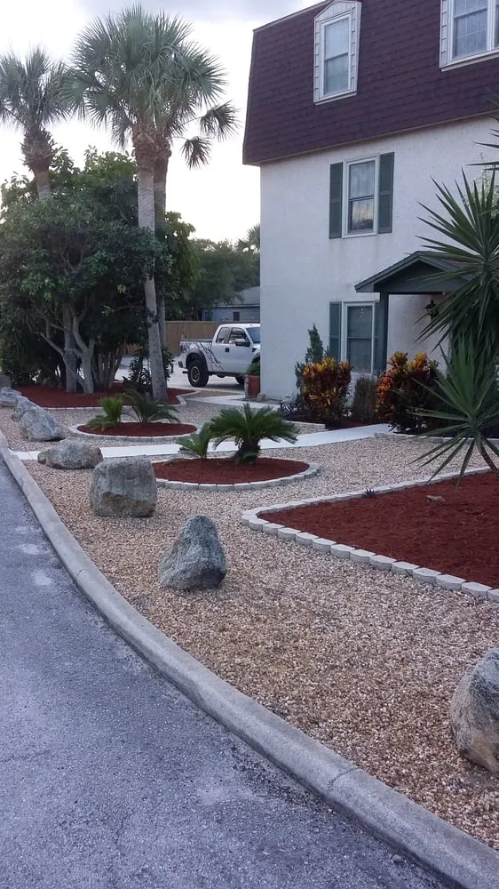Local garden landscaping for beautiful yards across St. Augustine, FL - Oppelt & Sons Lawn and Landscaping Service