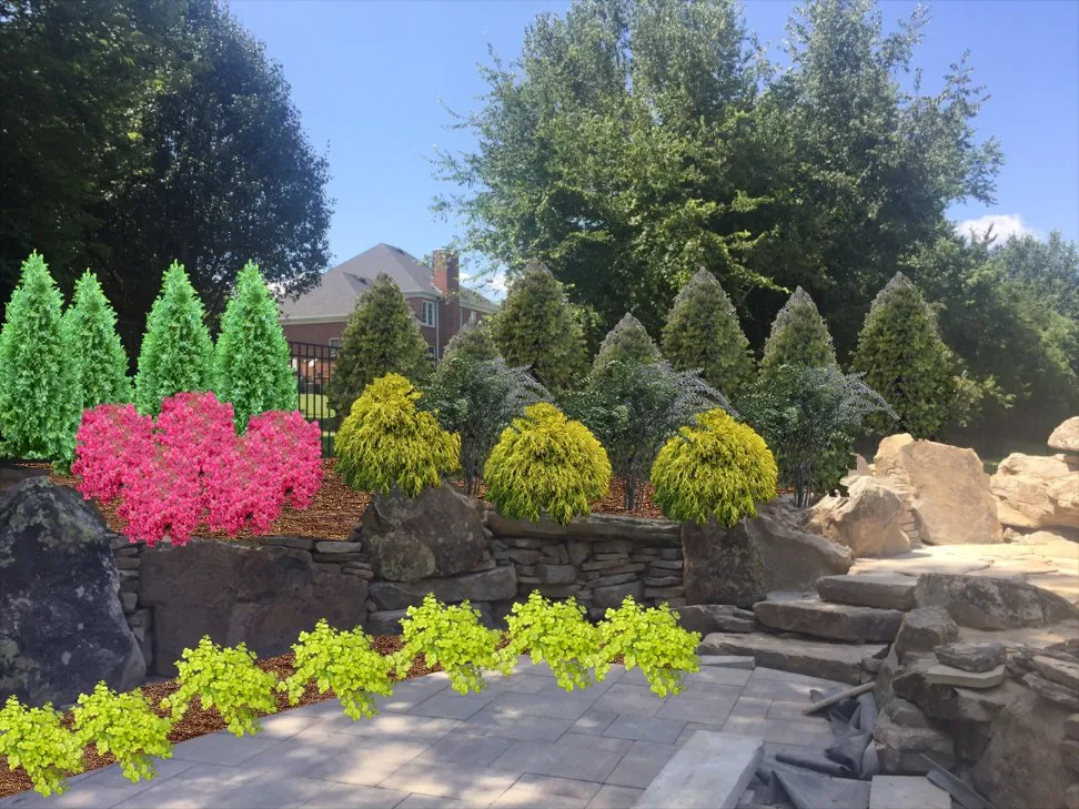 Top-rated outdoor landscaping for homes across Nashville, TN - Opportunity Landscapes and Nursery