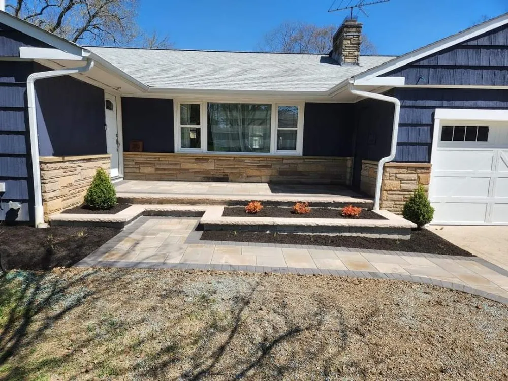 Custom outdoor landscaping for year-round maintenance in Lynwood, IL by Opportunity Landscaping