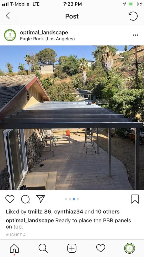 Custom yard cleanup service for beautiful yards in Glendale, CA by Optimal Landscape