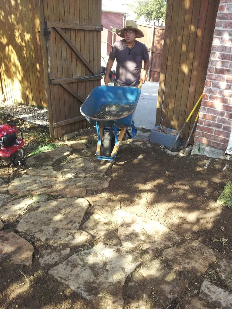 Affordable landscape design in Allen, TX by Optimal Lawn & Landscape