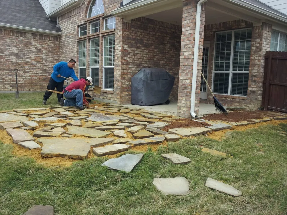 Trusted garden landscaping for residential properties in Allen, TX by Optimal Lawn & Landscape