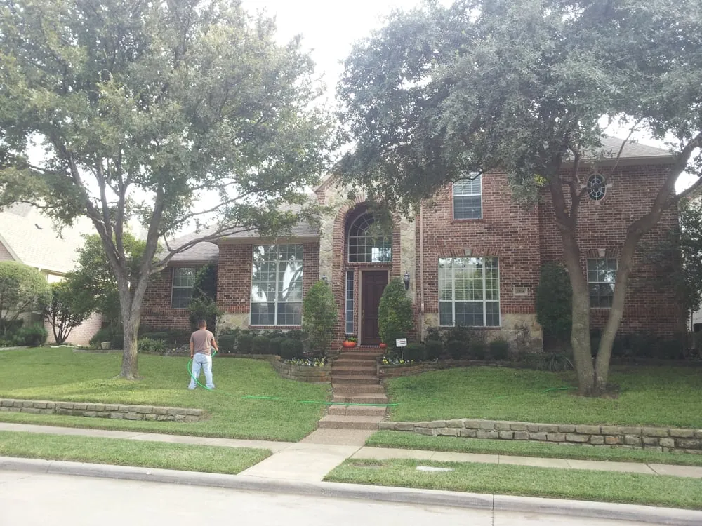 Local landscape installation for residential properties in Allen, TX by Optimal Lawn & Landscape