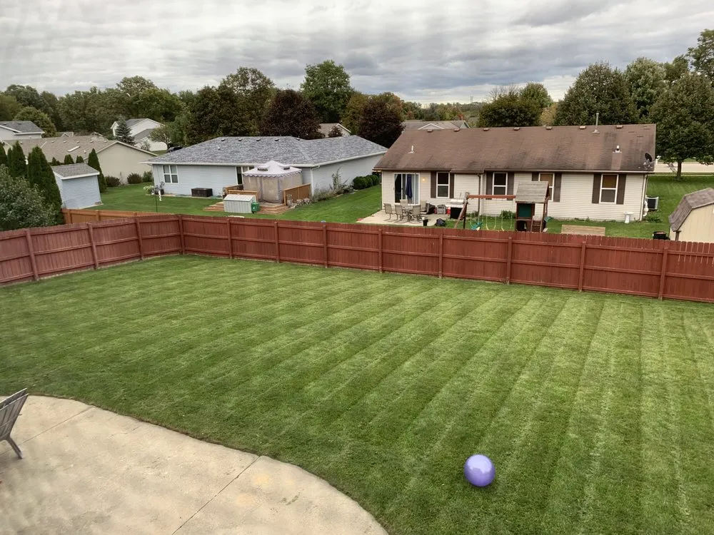 Reliable yard cleanup service for residential properties across Jackson, WI - Optimal Lawn Maintenance