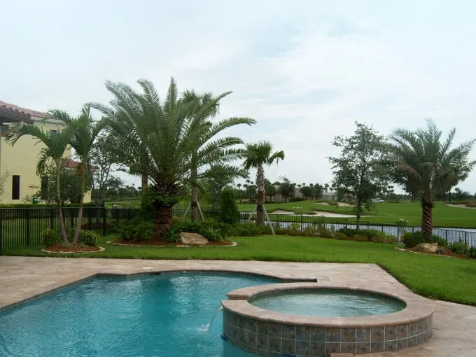 Expert landscape installation for residential properties in Weston, FL by Optimum Landscaping