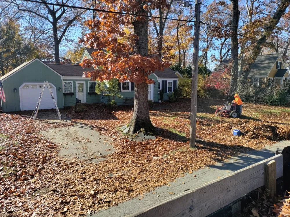 Custom garden landscaping in North Providence, RI by Optimus Tree Service and Landscaping