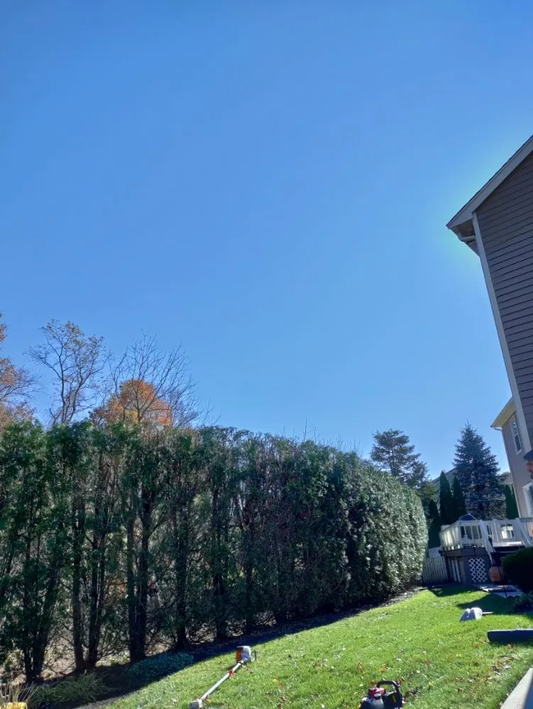 Custom garden landscaping in North Providence, RI by Optimus Tree Service and Landscaping