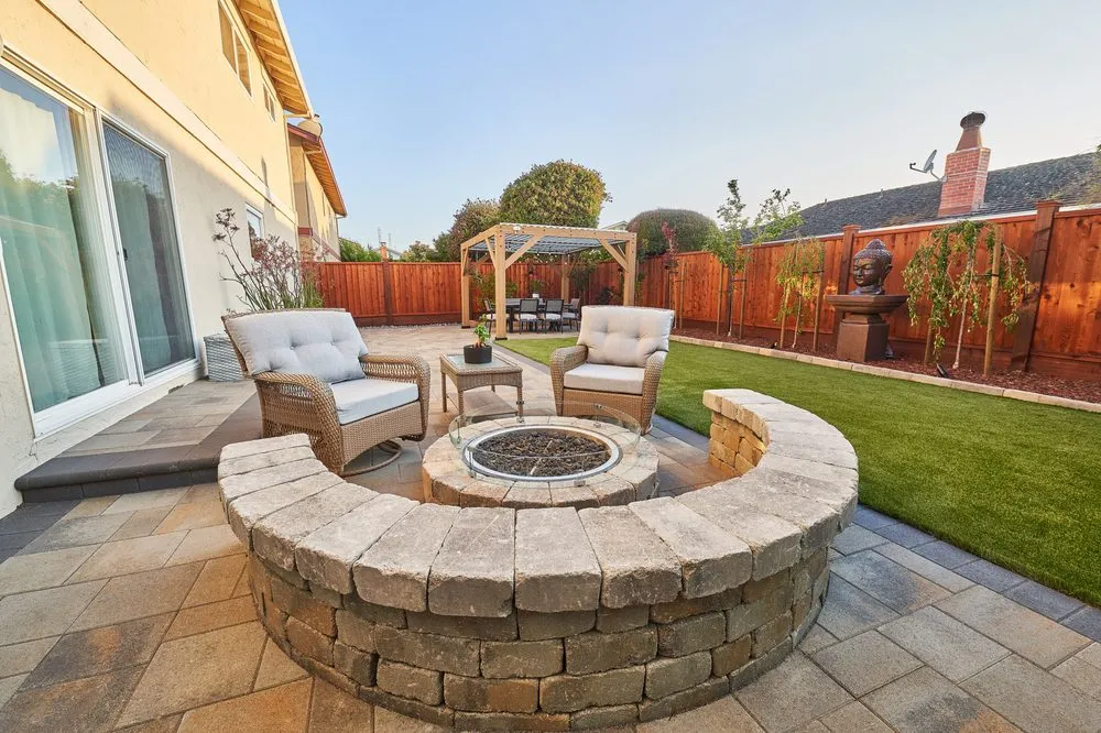 Custom landscape design for homes in Campbell, CA by Opulands Landscape Design & Construction