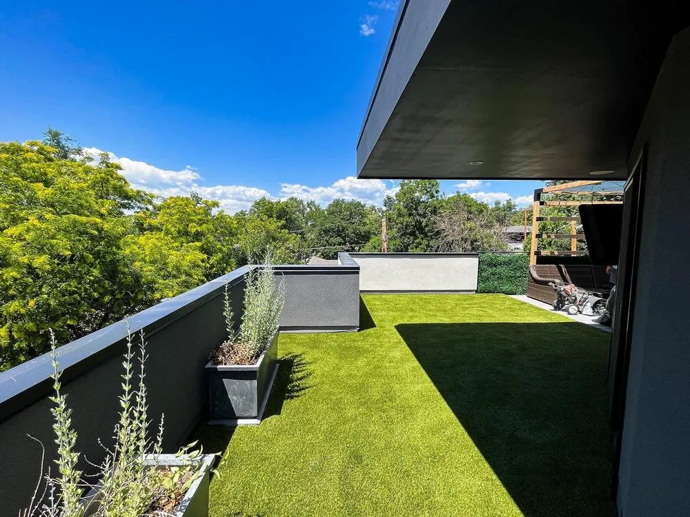 Affordable lawn care service with custom design in Thornton, CO by Opulence Turf Solutions