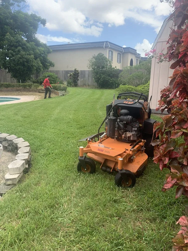 Professional residential landscaping in Kissimmee, FL by Orange County Lawn Care, Inc.