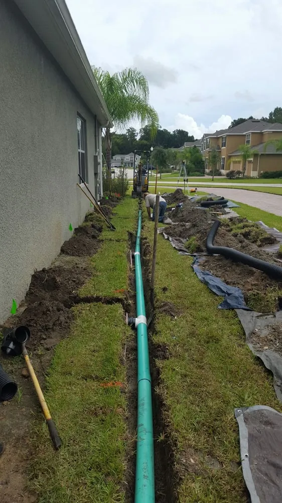 Custom landscaping services in Leesburg, FL by Orange Irrigation, Drainage & Excavation