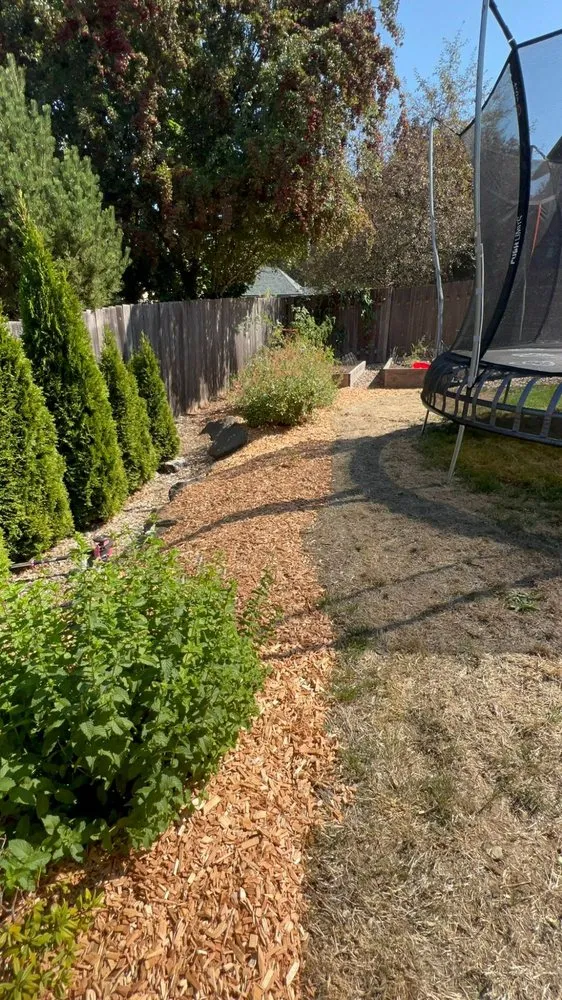 Professional garden landscaping in Woodburn, OR by Orange Landscape