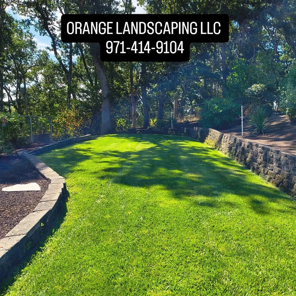 Local landscape design with custom design in Woodburn, OR by Orange Landscape