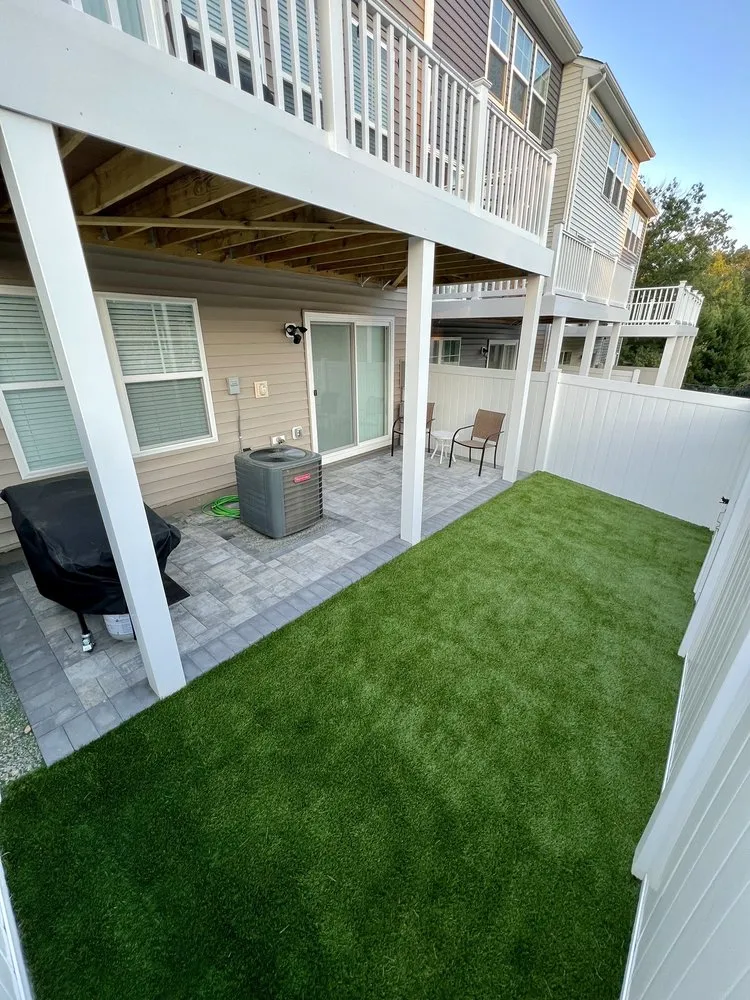 Professional yard cleanup service for homes across Nokesville, VA - Orange Landscaping & Construction