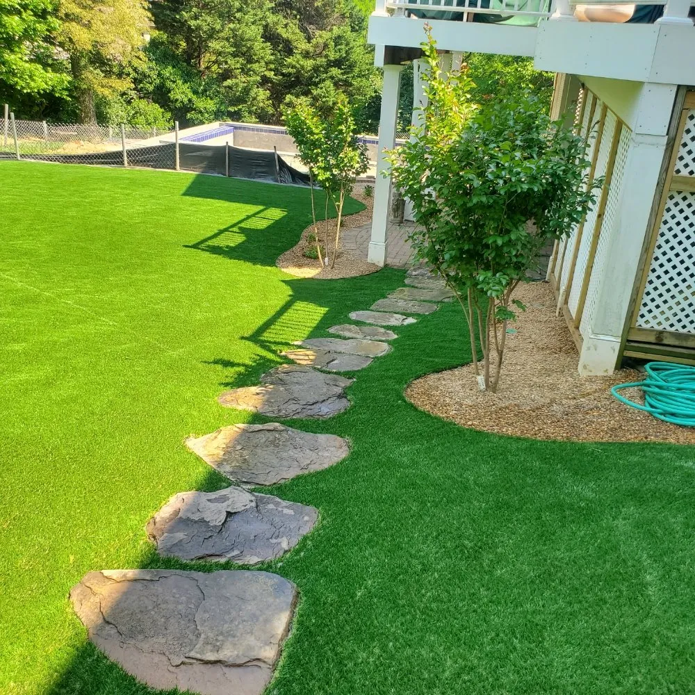Professional lawn care service for residential properties across Nokesville, VA - Orange Landscaping & Construction