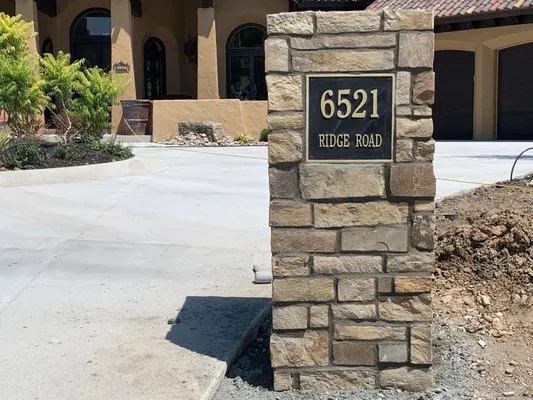 Orange Landscaping Logo