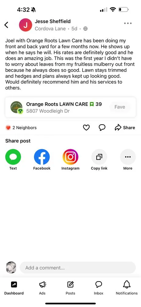 Reliable landscape design in Carmichael, CA by Orange Roots