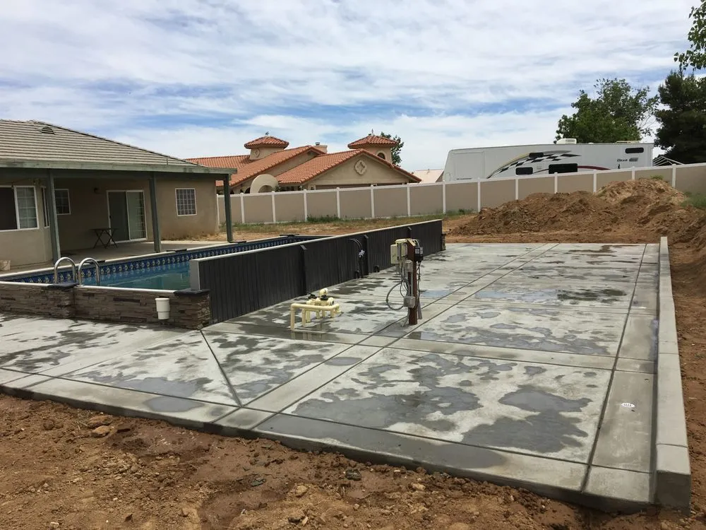 Affordable yard cleanup service for residential properties in Victorville, CA by Orange Stone Concrete & Landscaping