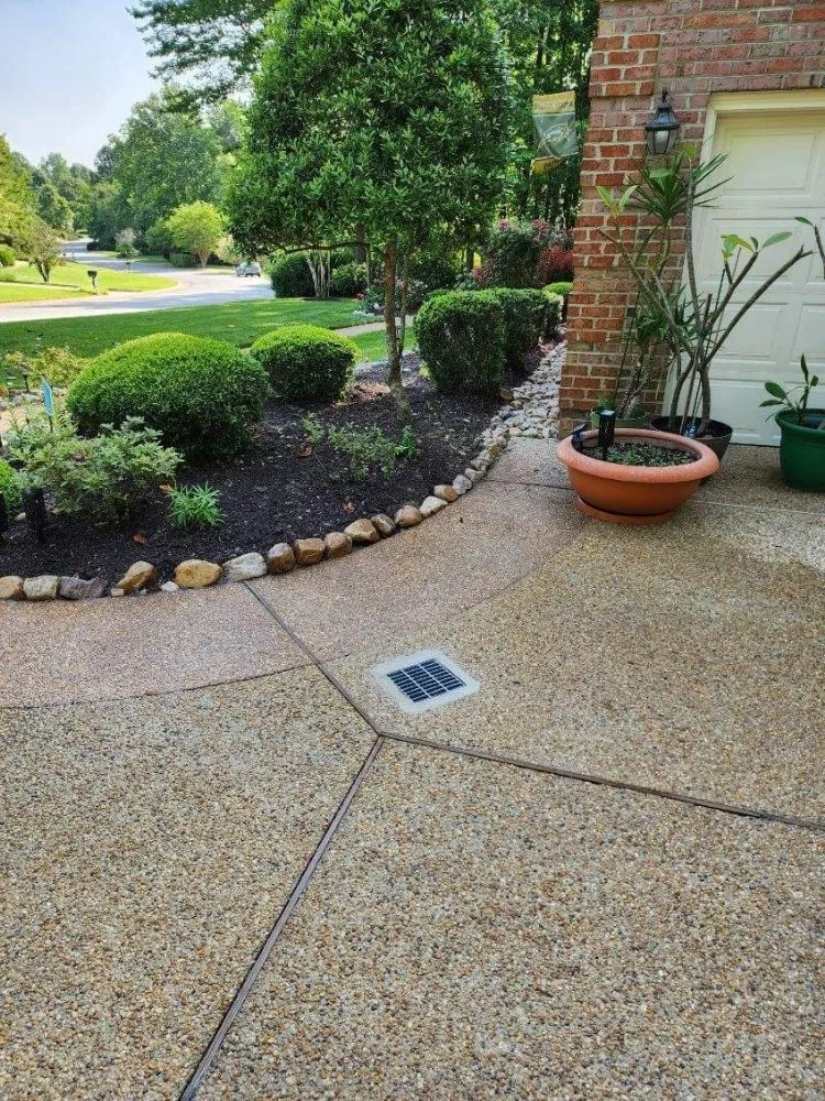 Expert landscaping services for homes in Charles City, VA by ORB Construction