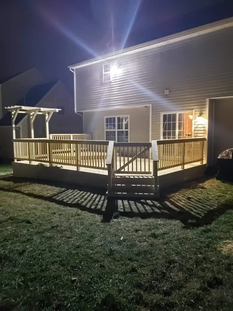 Professional landscape design in Charles City, VA by ORB Construction
