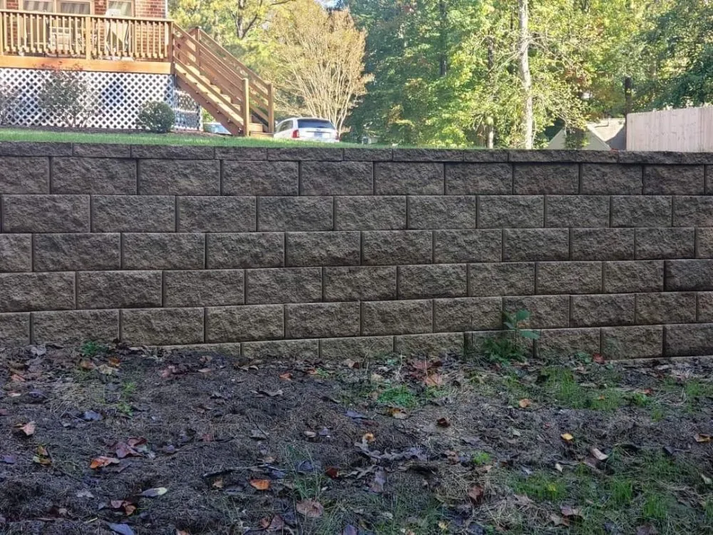 Affordable landscape design for homes in Charles City, VA by ORB Construction