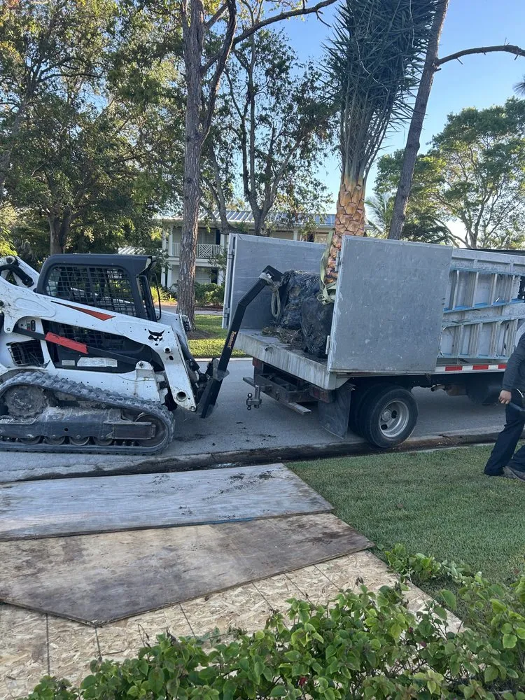 Professional outdoor landscaping in Naples, FL by Orchid Lawn Services