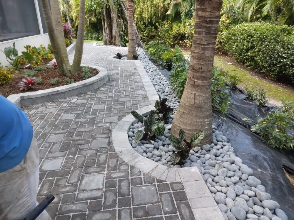Professional landscaping services in Naples, FL by Orchid Lawn Services