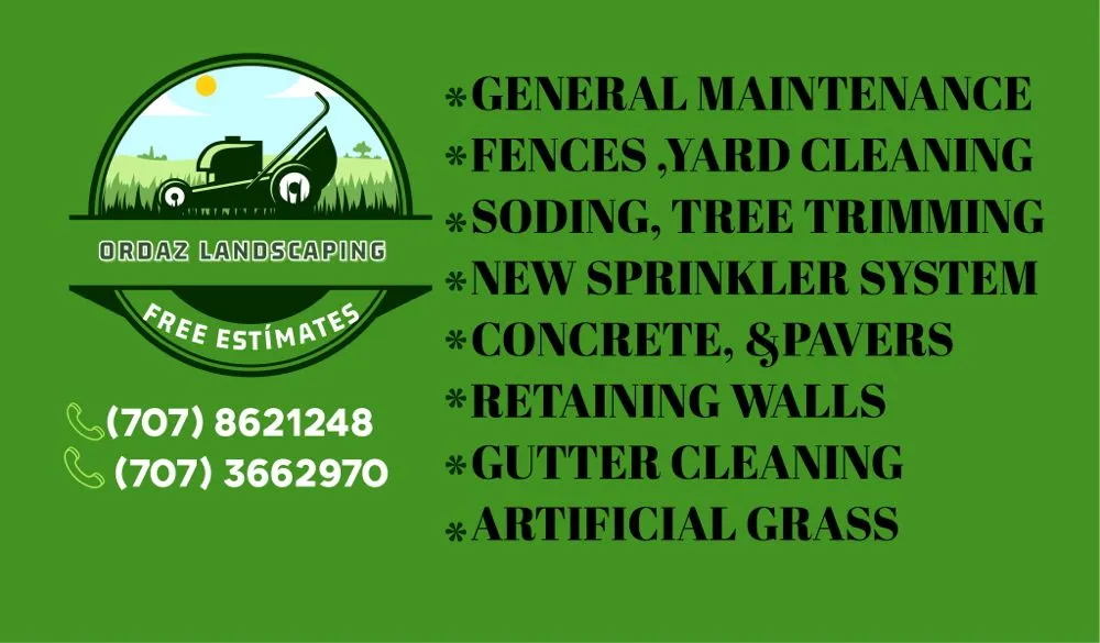 Reliable garden landscaping in Fairfield, CA by Ordaz Landscaping