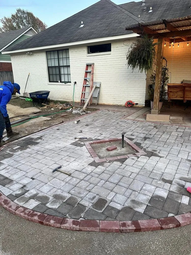 Expert yard maintenance with custom design in Memphis, TN by Ordaz Lawn & Landscaping Service