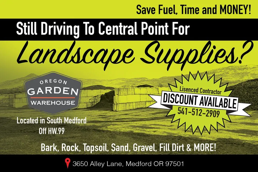 Trusted landscape design experts serving Medford, OR - Oregon Garden Warehouse