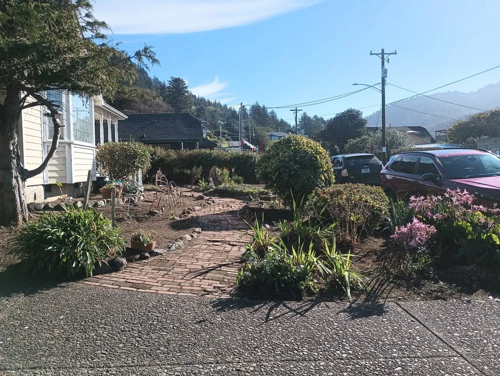 Affordable garden landscaping for residential properties in Newport, OR by Oregon Green Landscaping