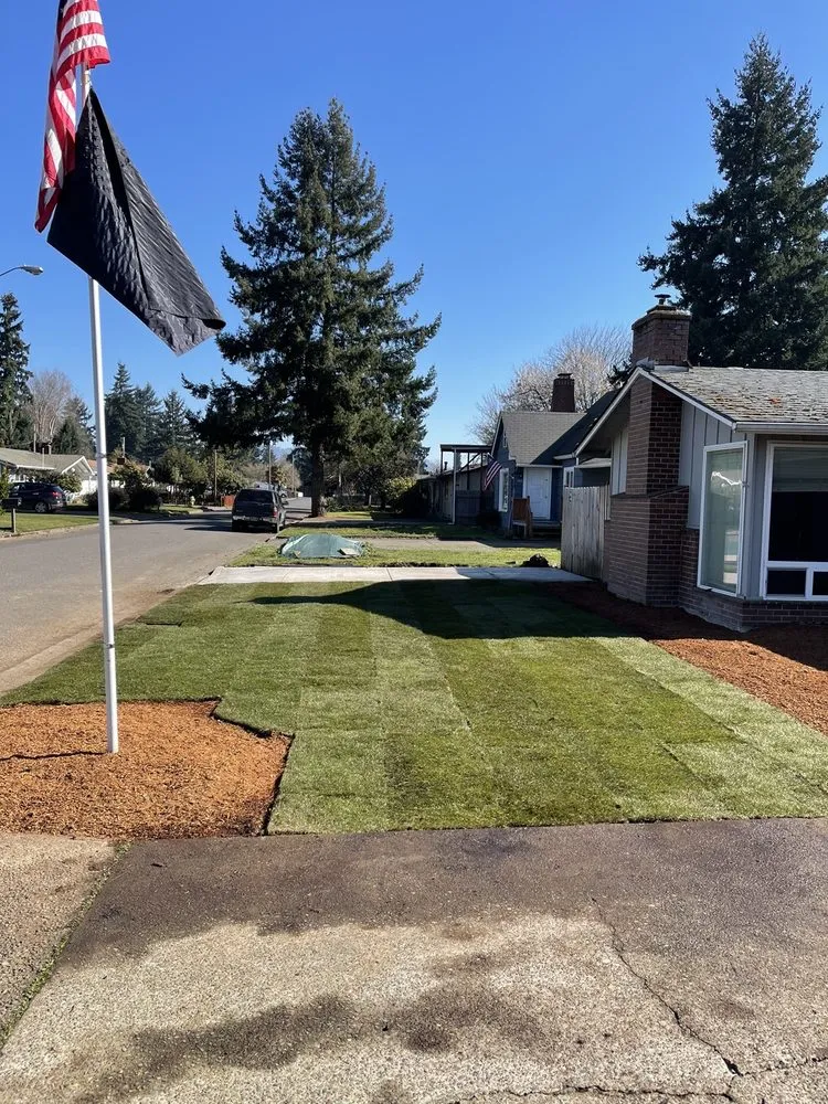 Local yard cleanup service in Eugene, OR by Oregons Finest Lawns