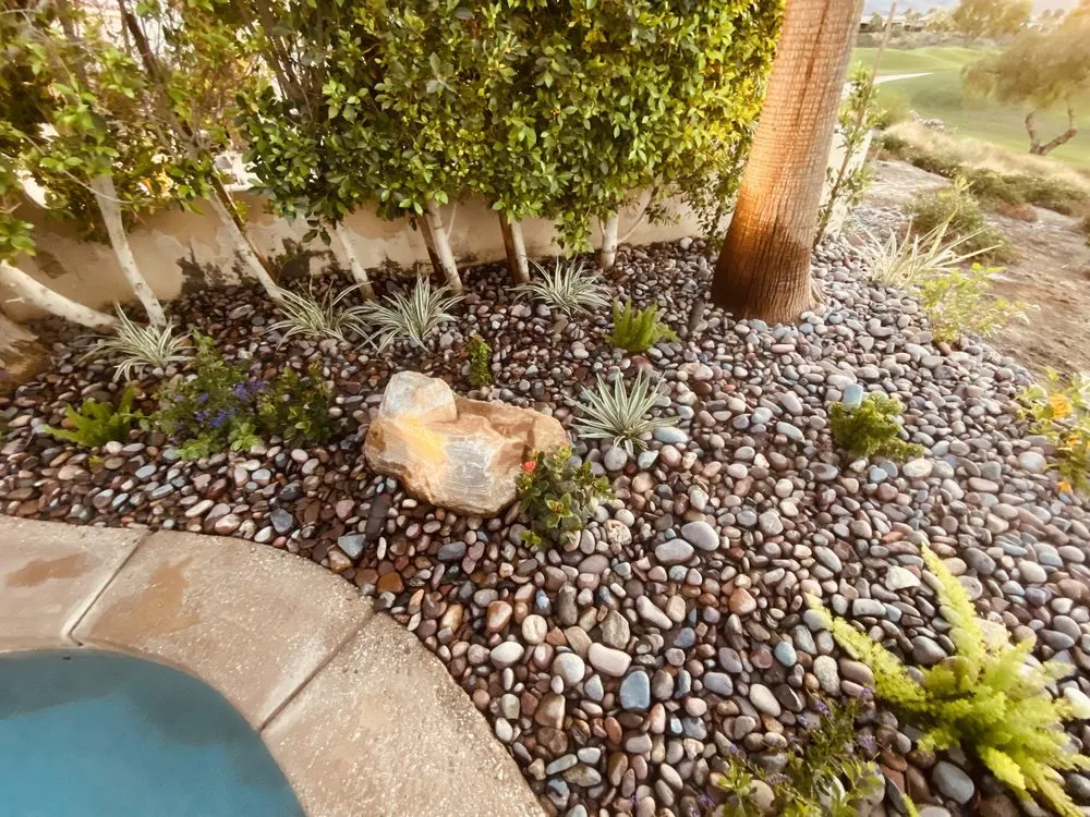 Expert landscape installation in North Palm Springs, CA by Orellana’s landscape