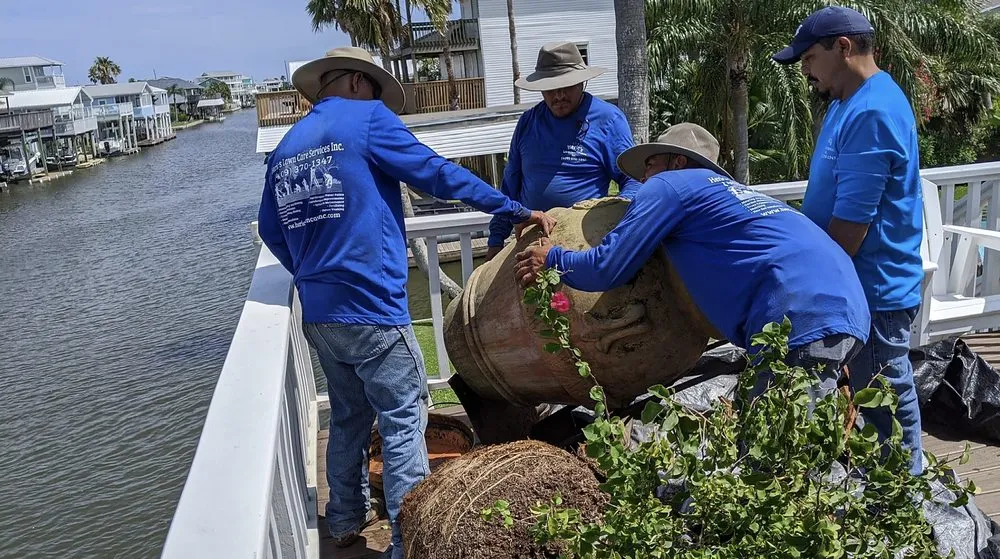 Reliable landscape installation in Galveston, TX - Orellana's Lawn & Garden