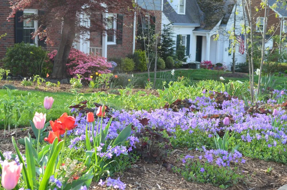 Professional garden landscaping for homes in Arlington, VA by Organic Edible Gardens