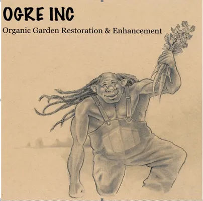 Organic Garden Restoration & Enhancement Logo