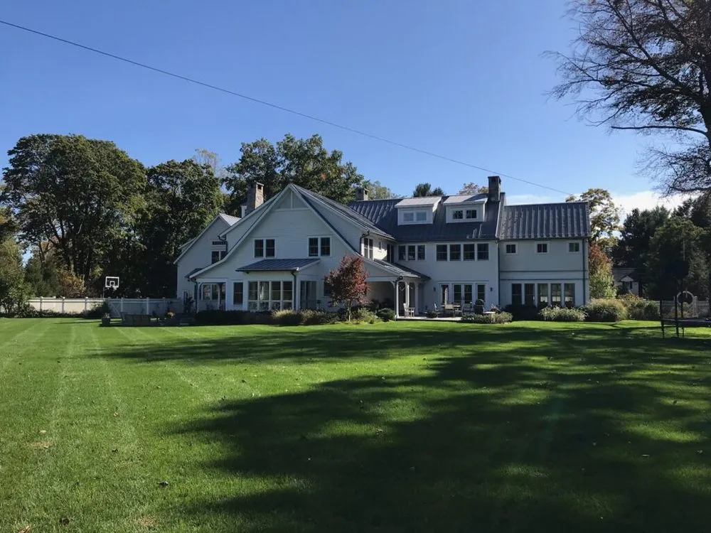 Custom residential landscaping in Danbury, CT by Organic Nature Lawn