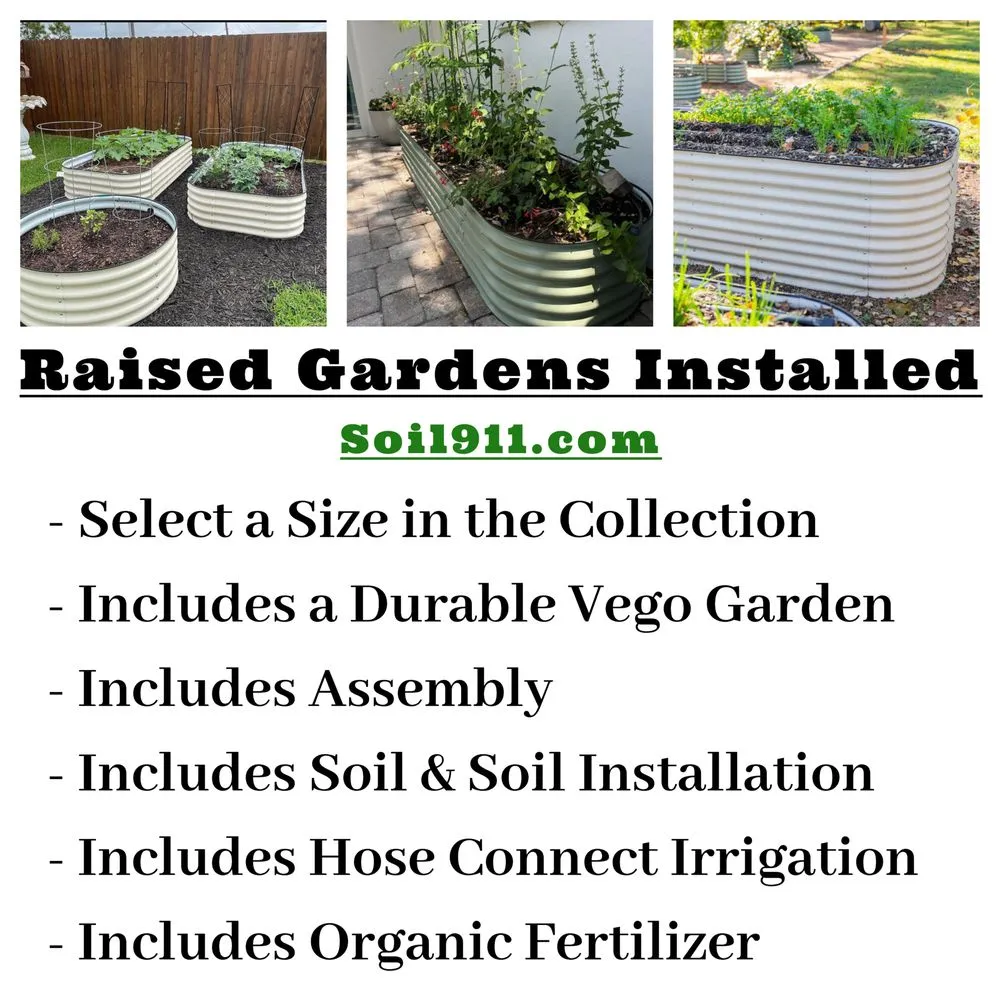 Local landscape design in New Port Richey, FL by Organic Raised Garden Beds & Compost Supply