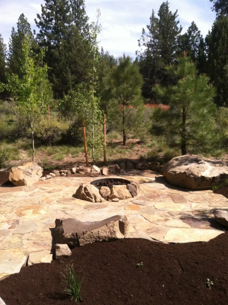 Affordable landscape installation in Bend, OR by Organic Scapes