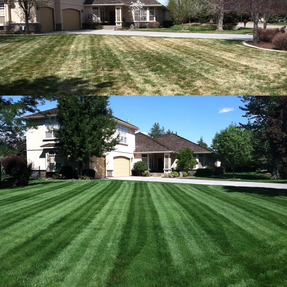 Custom landscape installation for outdoor upgrades in Nampa, ID by Organic Solutions