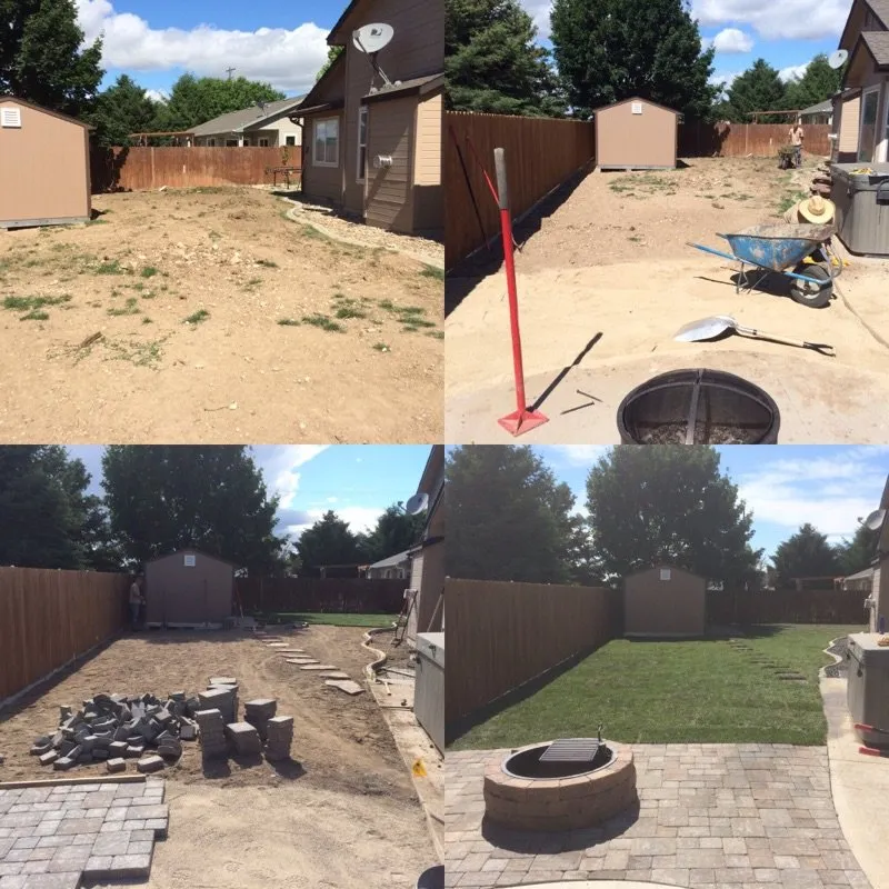 Affordable garden landscaping for residential properties in Nampa, ID by Organic Solutions