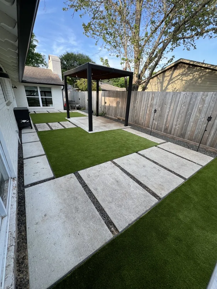 Reliable landscape installation in Houston, TX by Orion Turf and Landscape