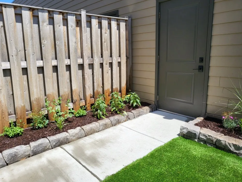 Professional lawn mowing service for residential properties in Plainfield, IL by Orizaba's Landscaping