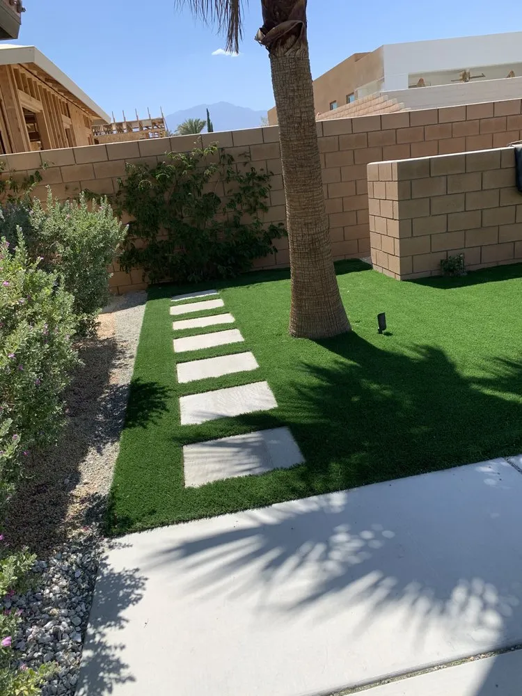 Local landscaping services for outdoor upgrades in North Palm Springs, CA by Oro Desert Spartan Tree & Landscape Turf Service