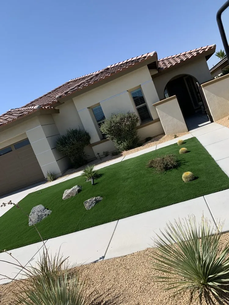 Reliable yard maintenance for residential properties in North Palm Springs, CA by Oro Desert Spartan Tree & Landscape Turf Service