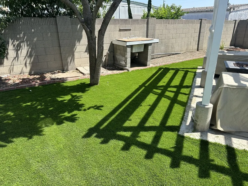 Custom landscape design with custom design across Firestone Park, CA - Oro Landscaping