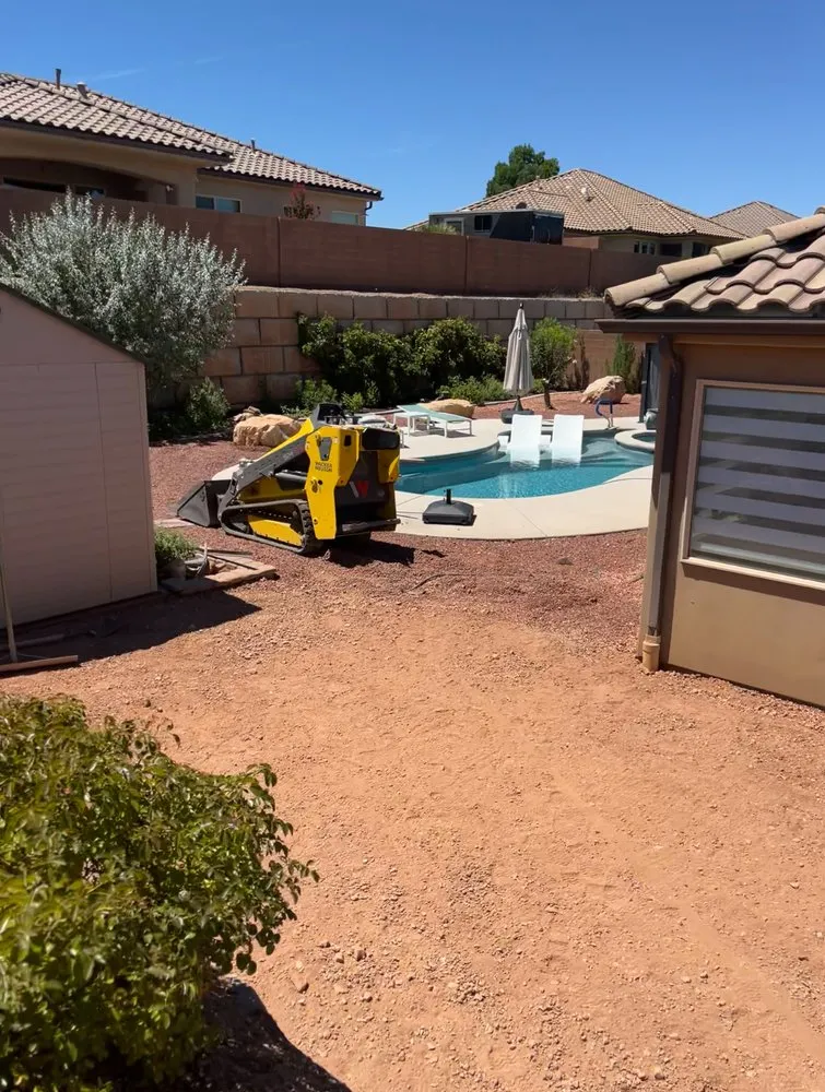 Affordable garden landscaping in St. George, UT by Oroz Landscaping