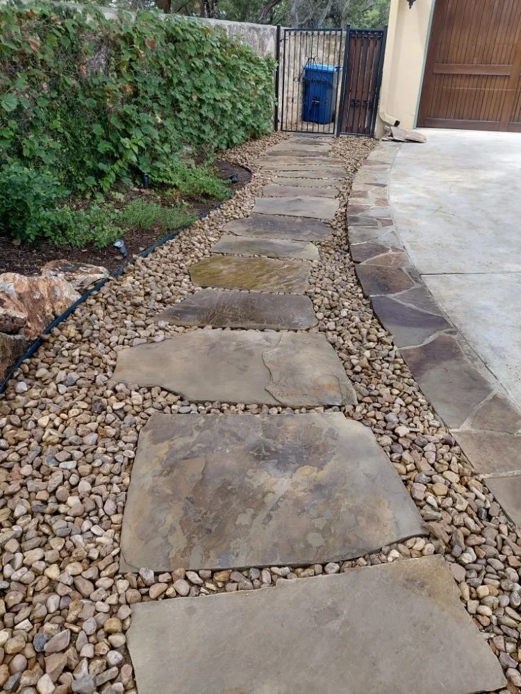 Expert landscaping services for residential properties in San Antonio, TX by Orozco