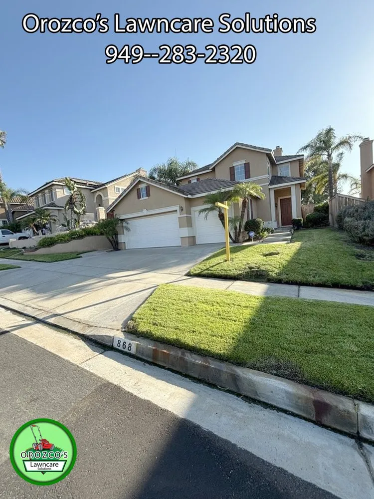 Local garden landscaping for residential properties across Orange, CA - Orozco's Lawncare Solutions